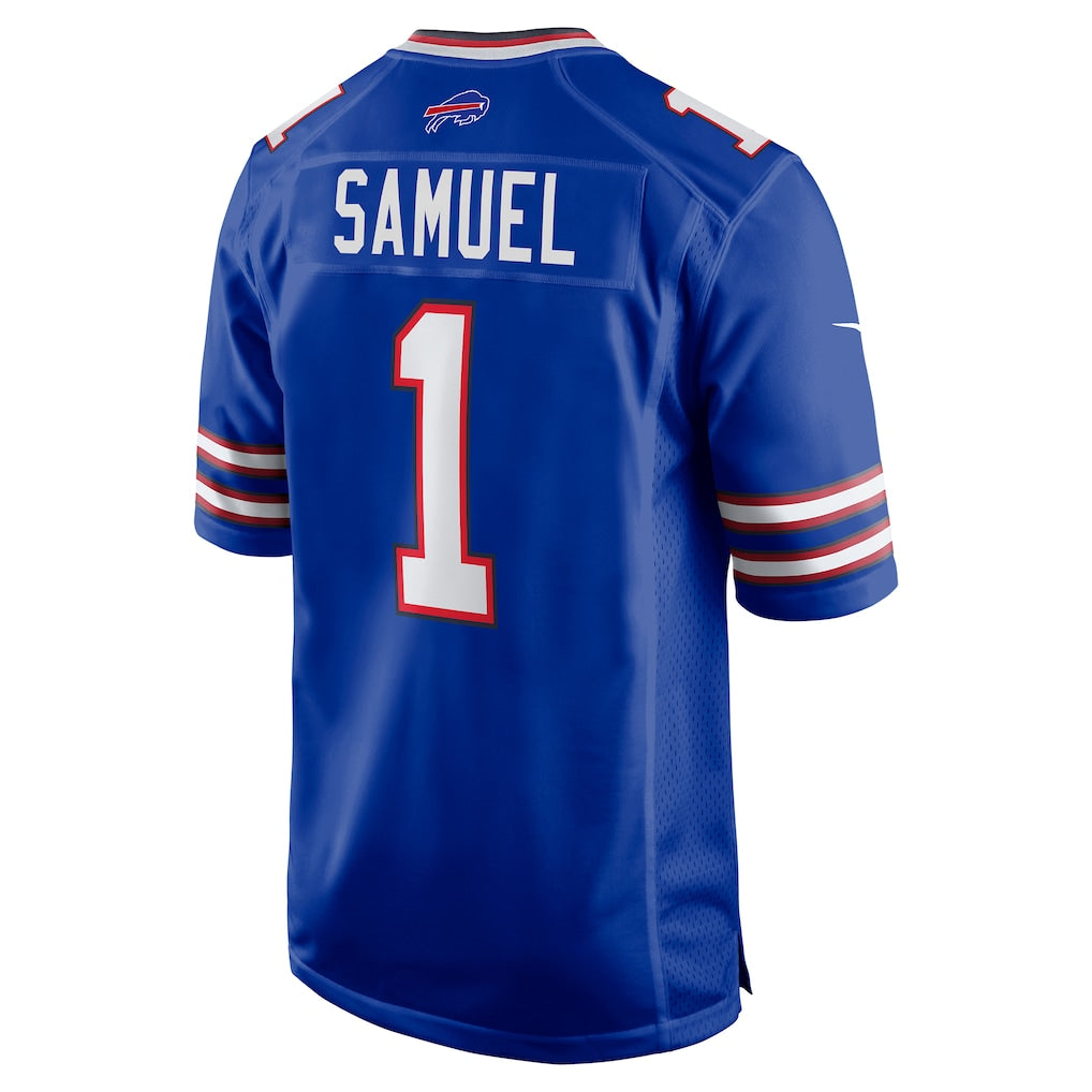 Elroe B.Bills #1 Curtis Samuel Royal Game Jersey