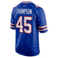 Elroe B.Bills #45 Shaq Thompson Royal Team Game Jersey