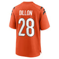 Elroe C.Bengals #28 Corey Dillon Orange Retired Player Alternate Game Jersey