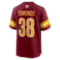 Elroe W.Commanders #38 Chase Edmonds Burgundy Team Game Jersey