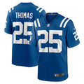 Elroe IN.Colts #25 Rodney Thomas Royal Player Game Jersey