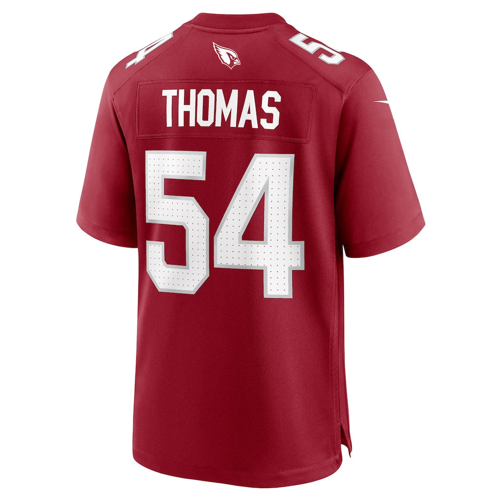 Elroe A.Cardinals #54 Xavier Thomas Cardinal Team Game Jersey