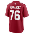 Elroe A.Cardinals #76 Will Hernandez Cardinal Team Game Jersey