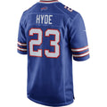 Elroe B.Bills #23 Micah Hyde Royal Game Player Jersey