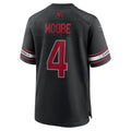 Elroe A.Cardinals #4 Rondale Moore Black Game Jersey