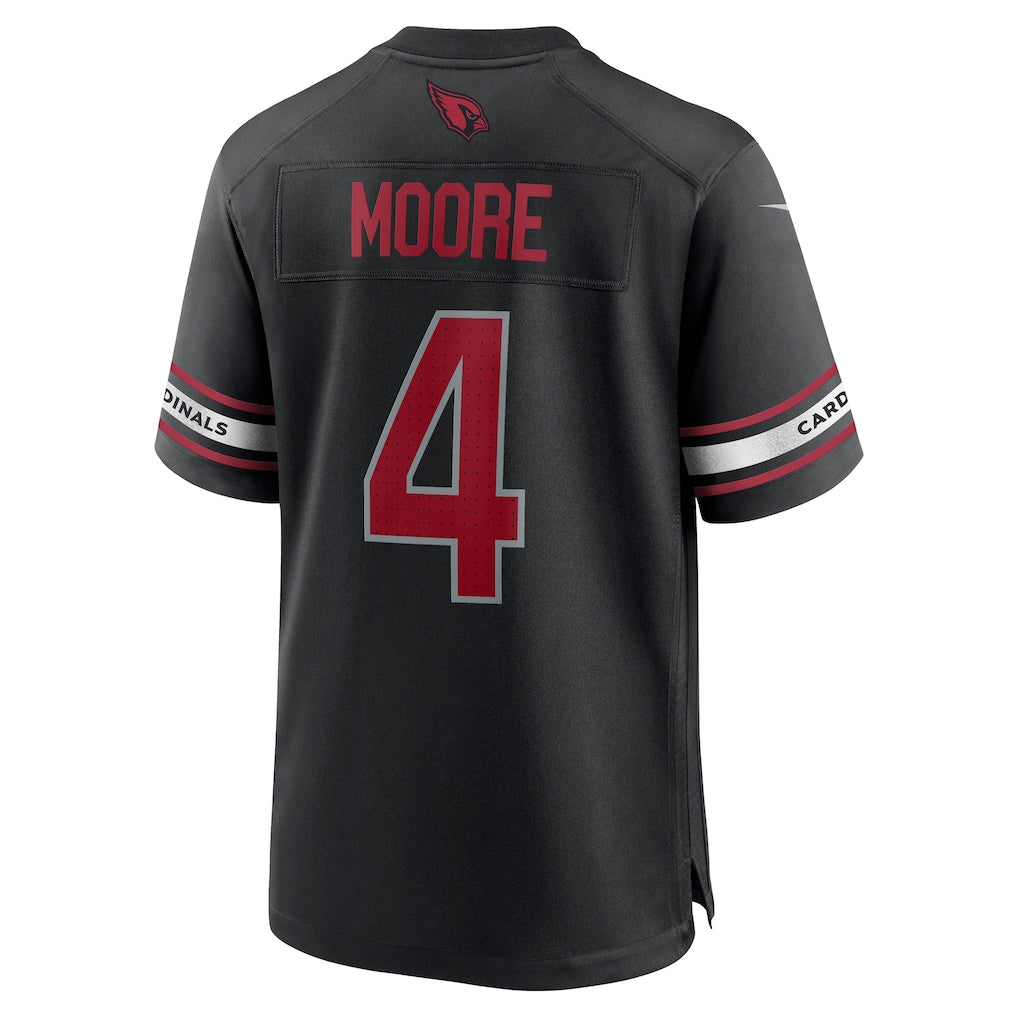 Elroe A.Cardinals #4 Rondale Moore Black Game Jersey