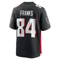 Elroe A.Falcons #84 Feleipe Franks Black Team Game Jersey