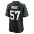 Elroe NY.Jets #57 C.J. Mosley Legacy Black Alternate Game Jersey