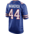 Elroe B.Bills #44 Tyler Matakevich Royal Team Game Jersey