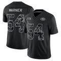 Elroe SF.49ers #54 Fred Warner Player Black Limited 2026 Salute to Service Home Game Stitched Jerseys