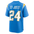 Elroe LA.Chargers #24 Benjamin St-Juste Powder Blue Team Game Jersey