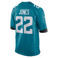 Elroe J.Jaguars #22 Jarrian Jones Teal Team Game Jersey