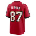 Elroe TB.Buccaneers #87 Payne Durham Red Game Jersey