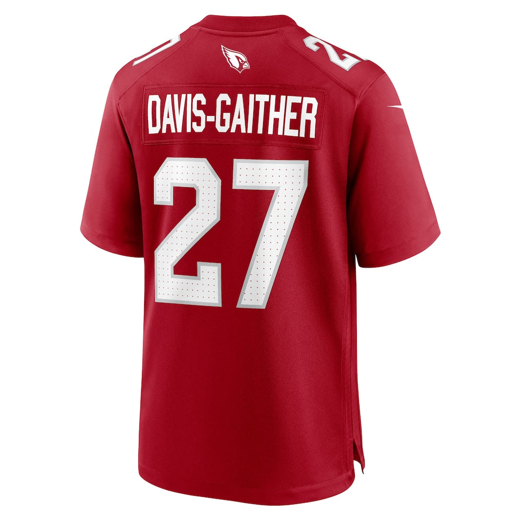 Elroe A.Cardinals #27 Akeem Davis-Gaither Cardinal Team Game Jersey