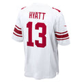 Elroe NY.Giants #13 Jalin Hyatt White Game Jersey