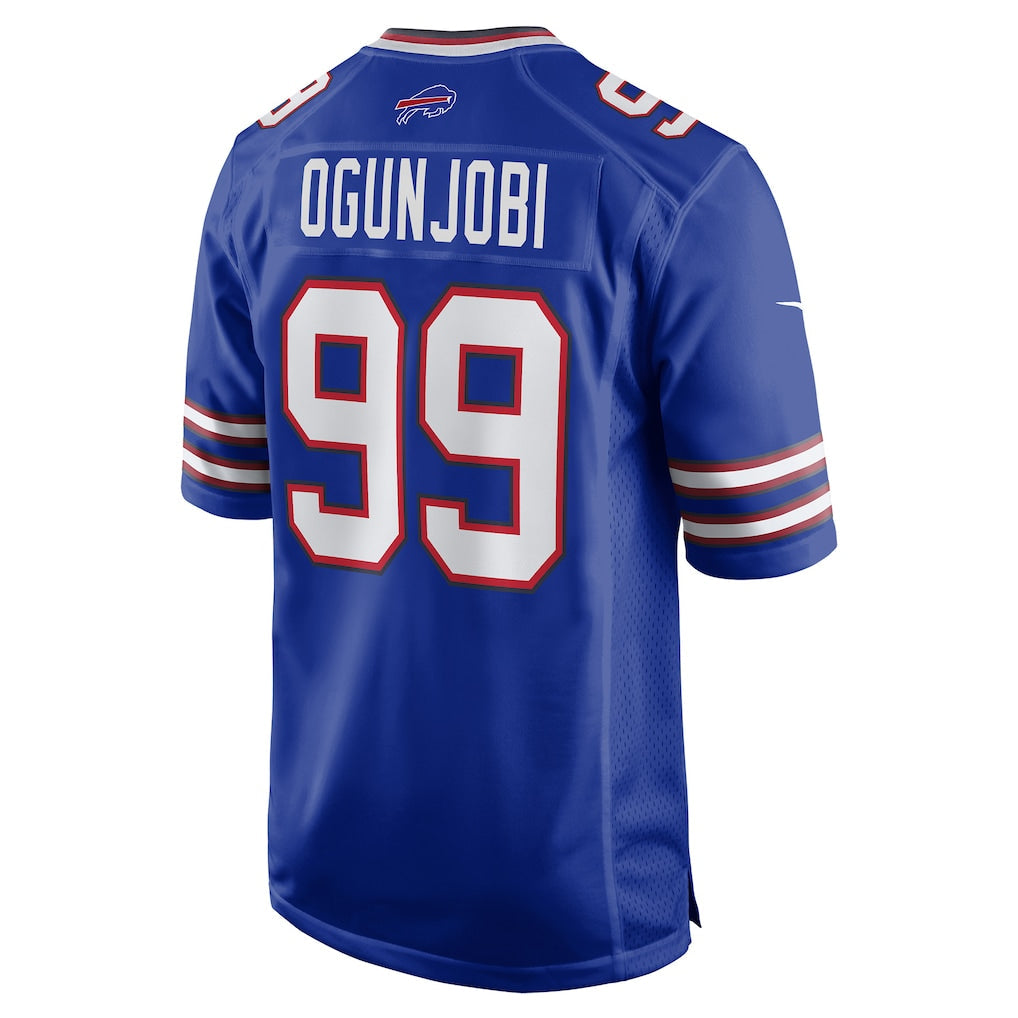 Elroe B.Bills #99 Larry Ogunjobi Royal Team Game Jersey