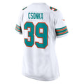 Elroe M.Dolphins #39 Larry Csonka White Retired Player Jersey