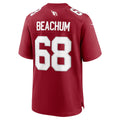 Elroe A.Cardinals #68 Kelvin Beachum Cardinal Team Game Jersey