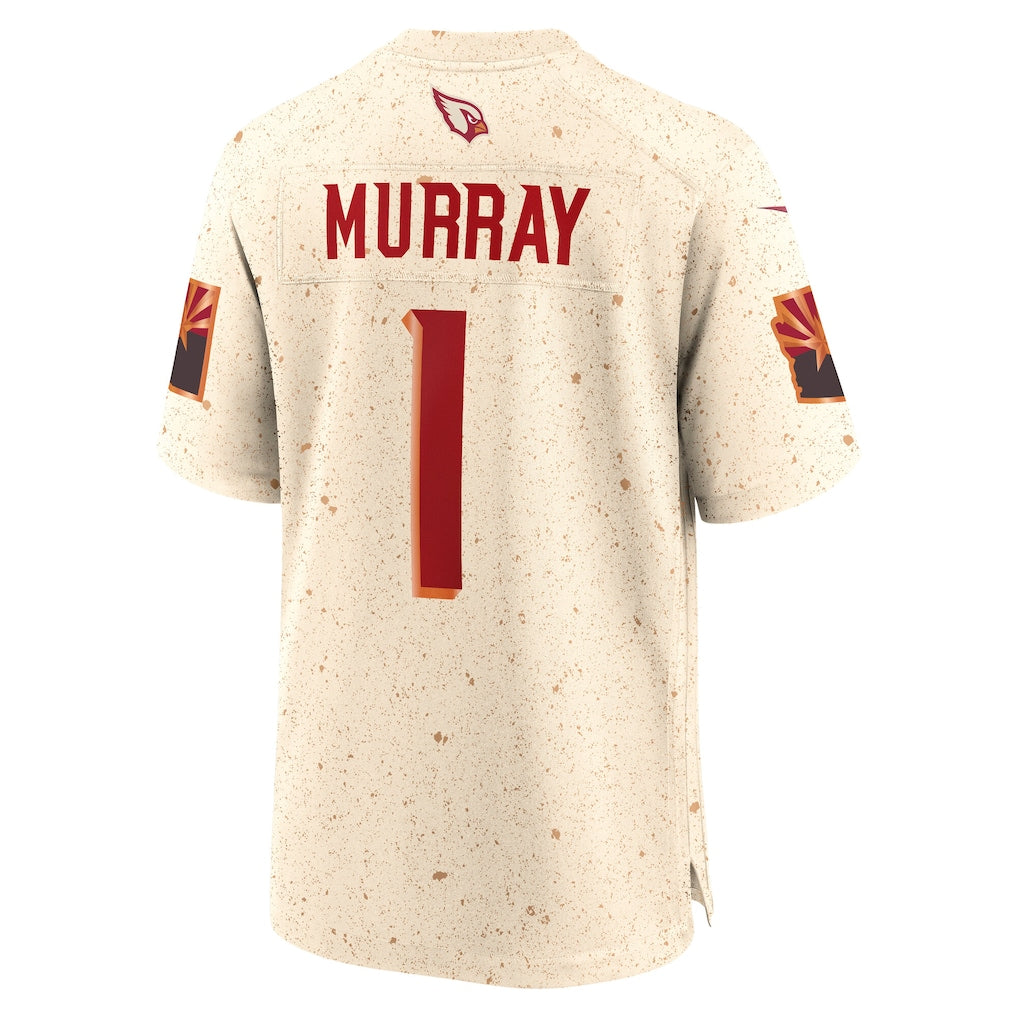 Elroe A.Cardinals #1 Kyler Murray Natural 2025 Rivalries Collection Game Jersey
