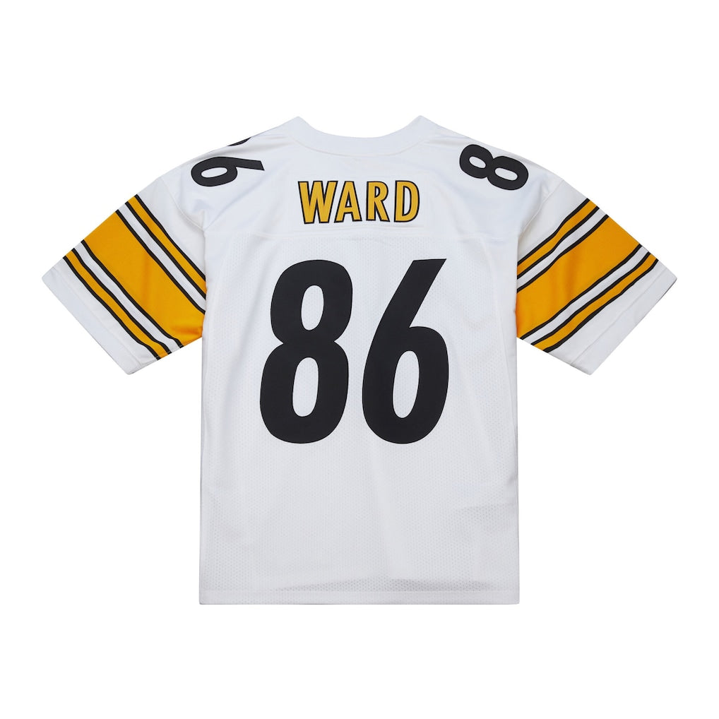 Elroe P.Steelers #86 Hines Ward Mitchell & Ness White 2005 Authentic Throwback Retired Player Jersey