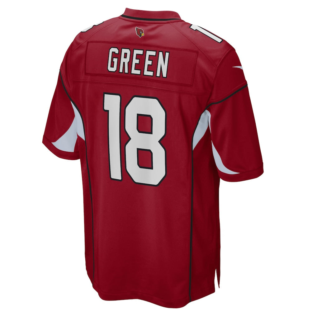 Elroe A.Cardinals #18 A.J. Green Cardinal Game Jersey